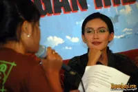 Rieke Dyah Pitaloka di Taman Ria Senayan