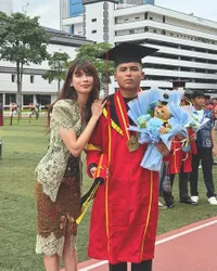 Sabrina Chairunnisa Hadiri Wisuda Adik Jadi PAMA KOPASSUS, Bangga