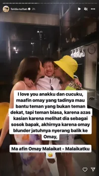 Sadar Blunder Karena Doxing Codeblu, Omay Farida Nurhan Akhirnya Minta Maaf ke Anak dan Cucu