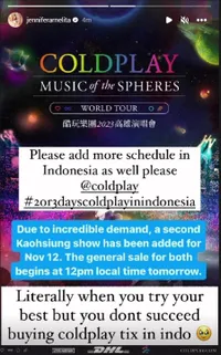 Sama Kayak Kita-Kita, Sederet Seleb Ini Juga Berjuang Nge-War Tiket Coldplay Sendiri - Ada Yang Standby Pakai Banyak Gadget!