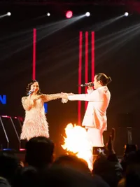 Satu Panggung Dengan Dul Jaelani, Tissa Biani: Nggak Pernah Bosan Kerja Bareng Kamu!