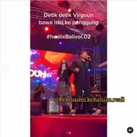 Sebelum Heboh Perselingkuhan, Ini Detik-Detik Virgoun Ajak Istri yang Mesra Banget - Peluk dan Cium di Atas Panggung