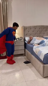 Sederet Cara Betrand Peto Bangunin Ruben Sahur, dari Cosplay Jadi Maling - Superman