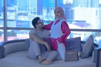 Sederet Foto Gaya Mama Cantik Ala Irish Bella, Istri Ammar Zoni Tampil dengan Busana Stylish dan Hijab Warna-Warni