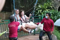 Sederet Foto Mesra Samuel Zylgwyn Bintang 'NALURI HATI' dan Franda Naik Ayunan Raksasa di Bali, Romantis Banget!