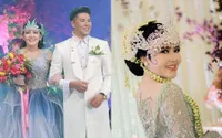 Sederet Headpiece Via Vallen di Acara Pernikahan dengan Chevra Yolandi, Mewah dan Indah Karya Rinaldy Yunardi