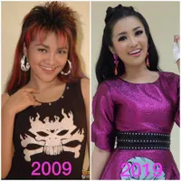 8 Penyanyi Dangdut Ini Juga Ikutan #10yearchallenge, Siapa Aja?
