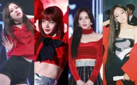 Sederet Potret Cantik Para Member BLACKPINK Sama-Sama Pakai Outfit Warna Merah, Jangan Sampai Lepas!