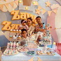 Sederet Potret Perayaan Ulang Tahun Anak Kembar Syahnaz Sadiqah