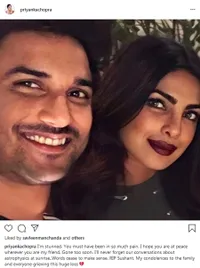 Sederet Ungkapan Bela Sungkawa Seleb Bollywood Atas Kematian Sushant Singh Rajput, Dari SRK Hingga Priyanka Chopra