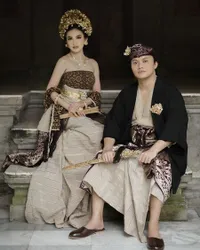 Segera Menikah, 8 Potret Prewedding Rizky Febian dan Mahalini yang Pilih Konsep Adat Bali
