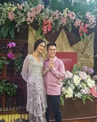 Senyum Sumringah Baim dan Paula Pada Momen Lamaran di Semarang