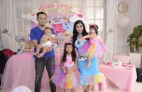 Serba Pink, Intip Meriahnya Pesta Ultah Keponakan Raffi Ahmad