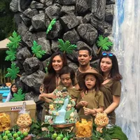 Serunya Pesta Ultah 2 Buah Hati Wulan Guritno, Ada Evelyn & Aming