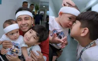 Si Kulkas & Si Ekspresif, Potret Gemas Rafathar dan Rayyanza 'Cipung' Dukung Raffi Ahmad di Pertandingan 'Tiba-Tiba Tenis'
