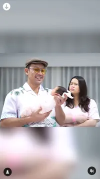 Sudah Diisengi, 8 Potret Denny Sumargo dan Olivia Bersama Baby Biel - Ceritakan Inspirasi Asal Nama Anaknya