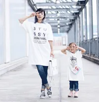 Sweet! Kompak & Stylishnya Hot Mama Jennifer Bachdim & Kiyomi Sue