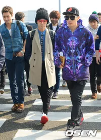 Super Junior di Bandara Incheon Menuju Jakarta - Music Bank