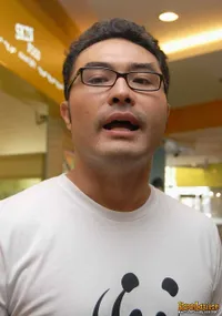 Surya Saputra di acara Hari Lingkungan Hidup