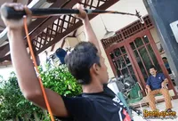 Syuting Komedi Situasi MENGINTIP SURGA