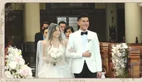 Tak Butuh Waktu Lama Berpacaran, Potret Pernikahan Julian Jacob Dan Mirriam Eka yang Digelar di Katedral