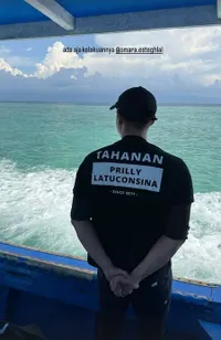 Tak Hadiri Pernikahan Maxime Bouttier dan Luna Maya, Prilly Latuconsina Kencan dengan Omara Esteghlal di Laut
