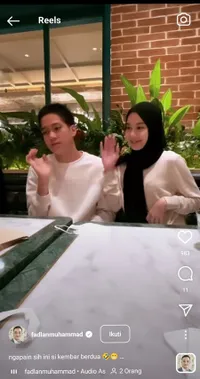 Tak Pernah Tersorot, 8 Potret Anak Kembar Fadlan Muhammad yang Sudah Remaja
