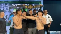 Tak Sabar Ingin Saling Hajar, 7 Potret El Rumi & Jefri Nichol Timbang Badan Jelang Duel di Ring Tinju