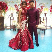 Tea Pai, Chelsea Olivia-Glenn Gelar Rangkaian Nikah Adat Tionghoa