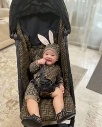 The Real Bayi Sultan, 11 Potret Baby Rayyanza Pakai OOTD Mewah Serba Fendi - Netizen Kaget Tahu Harganya: Pantesan Cipung Gak Pernah Nangis