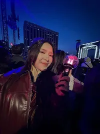 Tiara Andini Bahagia Nonton Konser BTS Langsung di Korea, 1 Jam Paling Berharga
