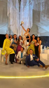 Tidak Kalah Nyetrik Dengan Sang Pengantin, Berikut OOTD Para Selebriti Saat Menghadiri Pernikahan Patricia Gouw