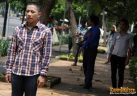 The Rain Syuting Klip di Taman Menteng