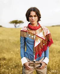 Throwback to Vogue 2007 - Keira Knightley di Alam Africa