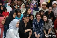 Ulang Tahun, Afgan Ajak Rossa Hibur Pasien Kanker di Rumah Sakit