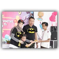 Ulang Tahun Ke-6  Anak Vicky Prasetyo, Meriah Bertema Batman