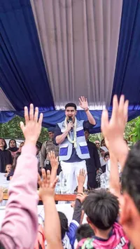 Verrell Bramasta Buka Turnamen Voli di Karawang, Sampaikan Pesan Positif Untuk Para Muda-mudi