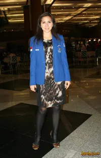 Venna Melinda di JCC Senayan Jakarta