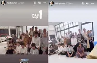 Walau Sudah Berpindah Agama, Seperti Ini 7 Momen Hangat Salmafina Sunan Rayakan Lebaran Bareng Keluarga