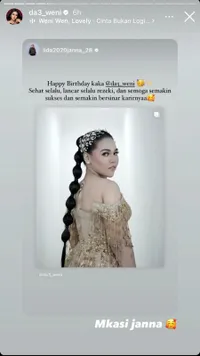 Weni Wen Berulang Tahun, 8 Potret Rekan DA dan LIDA yang Memberikan Ucapan