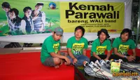Wali Band di Perkemahan Cibubur