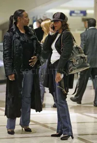 Whitney Houston di LAX