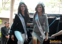 Ximena Navarrete dan Nadine Alexandra di Graha Mustika Ratu