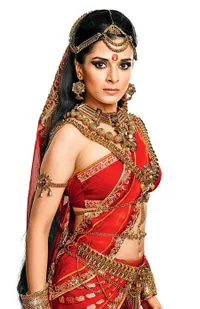 Yuk Intip Proses Syuting Pooja Sharma di Serial Mahabharata