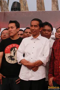 Yuk Intip Tumpeng 7 Meter di Acara Syukuran Kemenangan Jokowi-JK