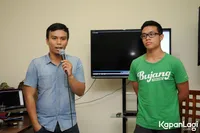 Foto Dua Drum Bergerak