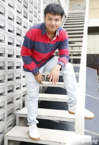 Foto Muhammad Ilham Fauzi Smash