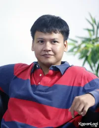 Foto Muhammad Ilham Fauzi Smash