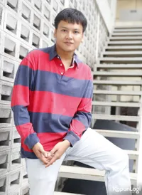 Foto Muhammad Ilham Fauzi Smash