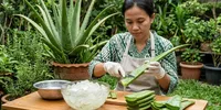 10 Cara Panen Gel dari Tanaman Lidah Buaya yang Benar, Bersih dan Tidak Banyak Terbuang